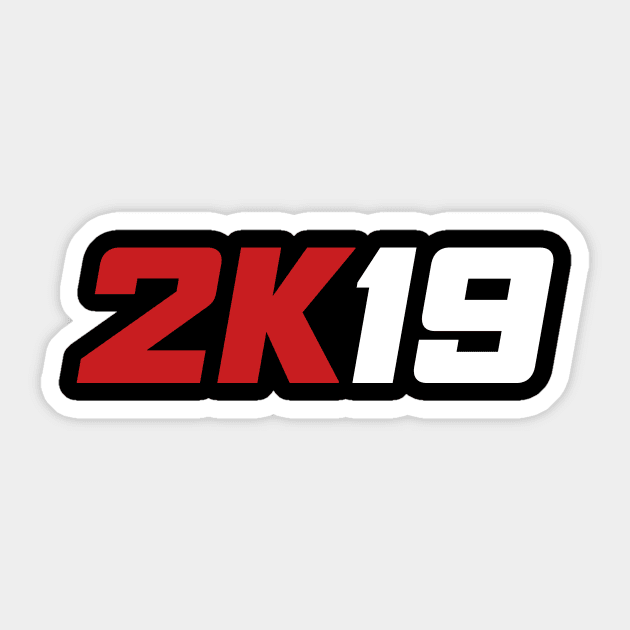 2K19 Sticker by AMangoTees